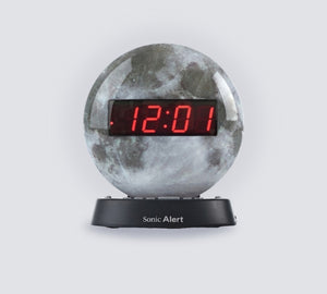Sonic Glow Alarm Clock with Recordable Alarm