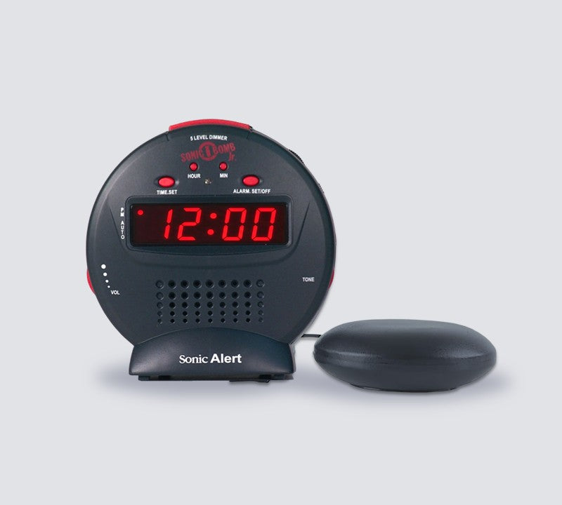 Sonic Bomb Junior Alarm Clock with Super Shaker